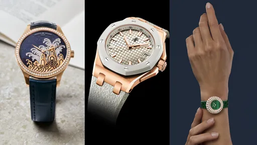 本周新錶|AP皇家橡樹離岸型大玩多材質 江詩丹頓精妙復刻「海水江崖紋」