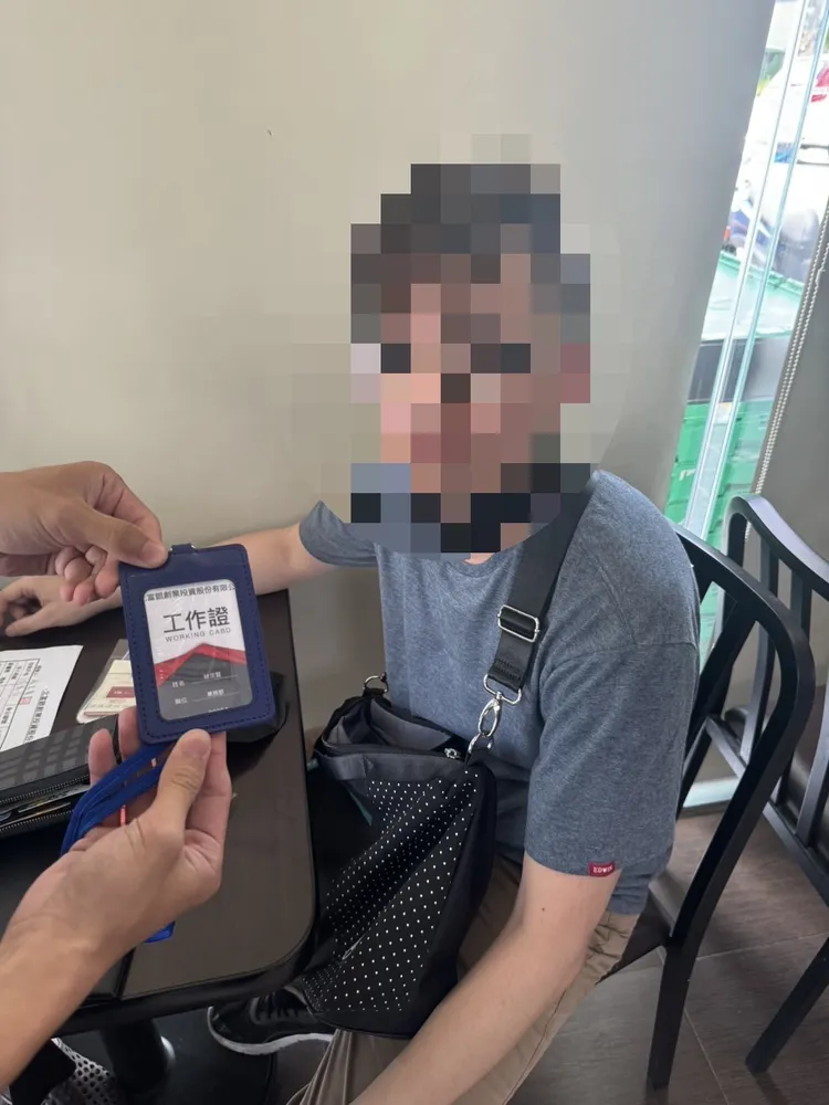 詐騙集團與被害人相約面交，連續「放鳥」3次，第4次才指派菜鳥車手前來，被警方逮捕。警方提供