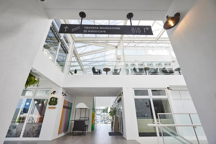 園區內外以白色為主調設計。日月町提供