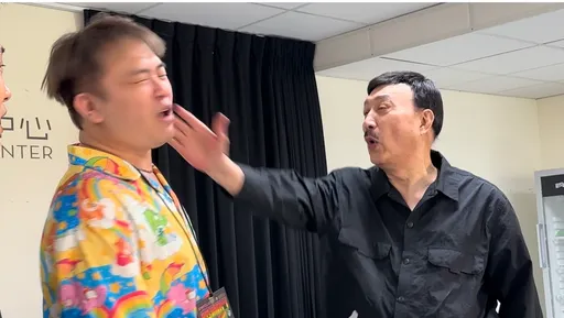 直擊|余天不爽女婿詐騙 被記者一句話激怒賞巴掌