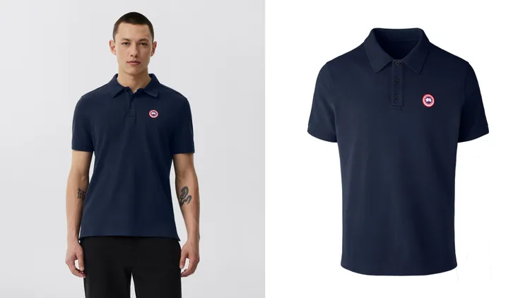 Canada Goose Beckley Polo衫，7800元。品牌提供