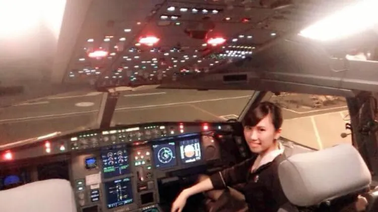 復興空難倖存前空姐黃敬雅。翻攝 黃敬雅臉書