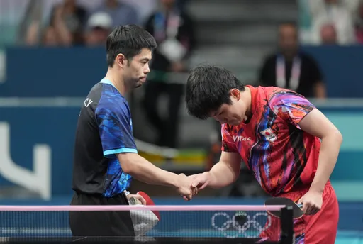 巴黎奧運|這就是尊敬!日本一哥贏了莊智淵 竟向他深深一鞠躬