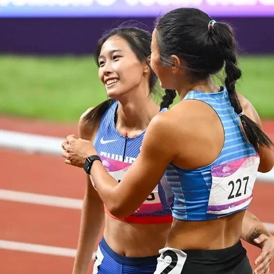 張博雅曾表示，與選手間那種「像家人的感覺」是她喜歡跑步的原因。翻攝《@zby0403》IG（中華奧會提供）