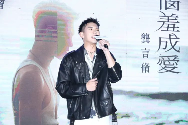 龔言脩手術後首度公開露面。娛樂中心攝