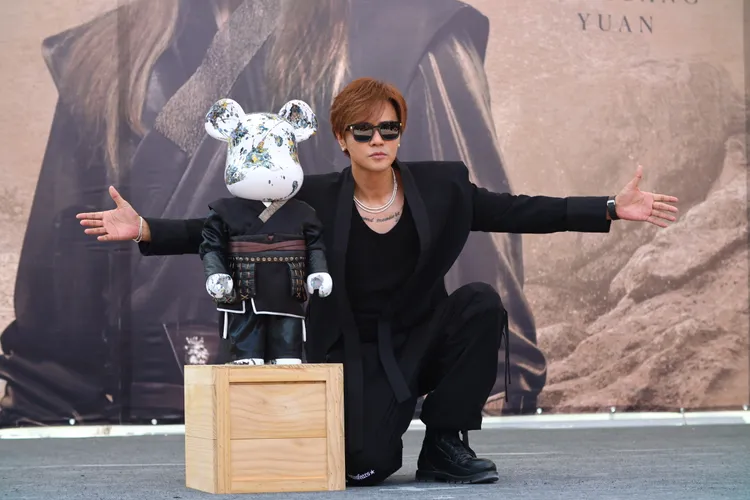 羅志祥今在西門町舉辦簽唱會。娛樂中心攝