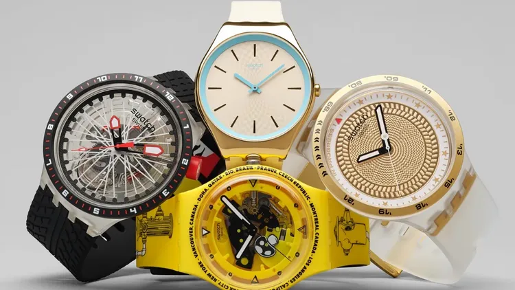 SWATCH日前端出Swatch PROTEAM系列。品牌提供