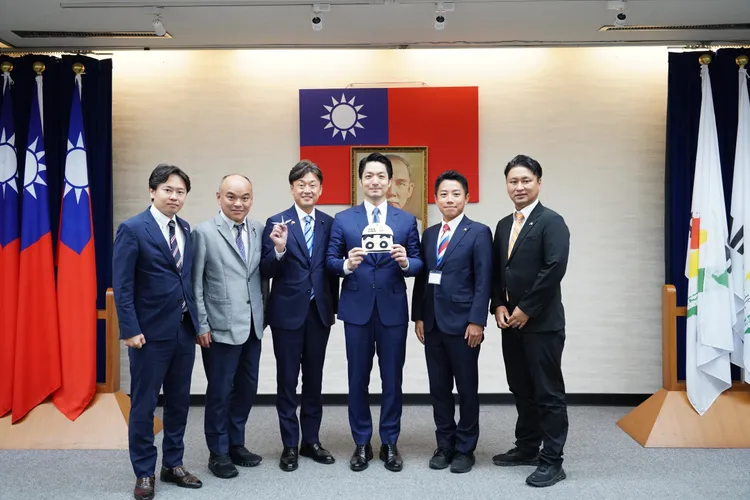 日本多名地方議員到訪北市府交流。北市府提供