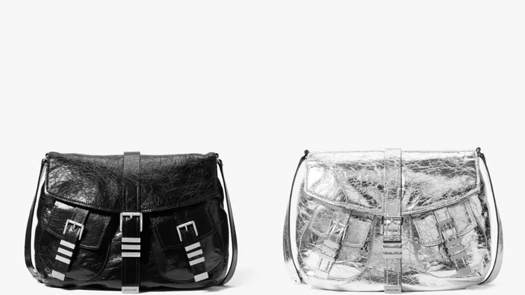 Michael Kors黑色Darrington Bag、銀色Darrington Bag，各2萬6000元。品牌提供