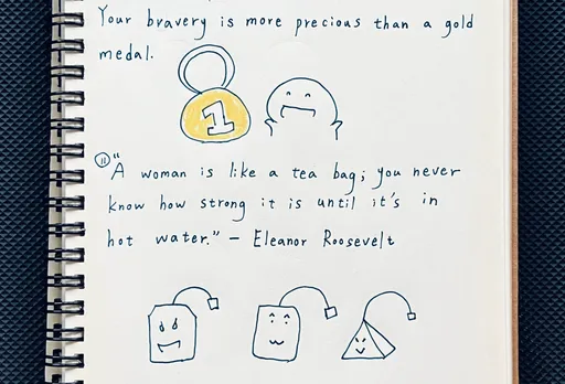 林郁婷奪金！台大名醫女兒漫畫「女性像茶包」萬人讚爆