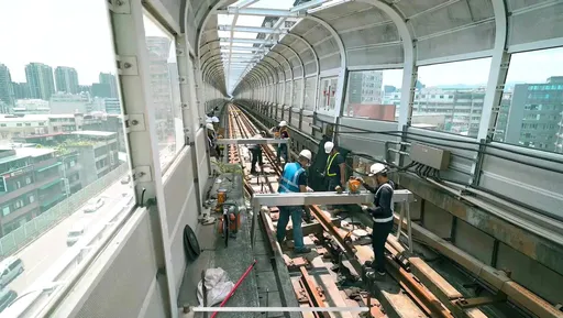 0403強震造成重大災損 侯友宜:環狀線最快年底全線復駛