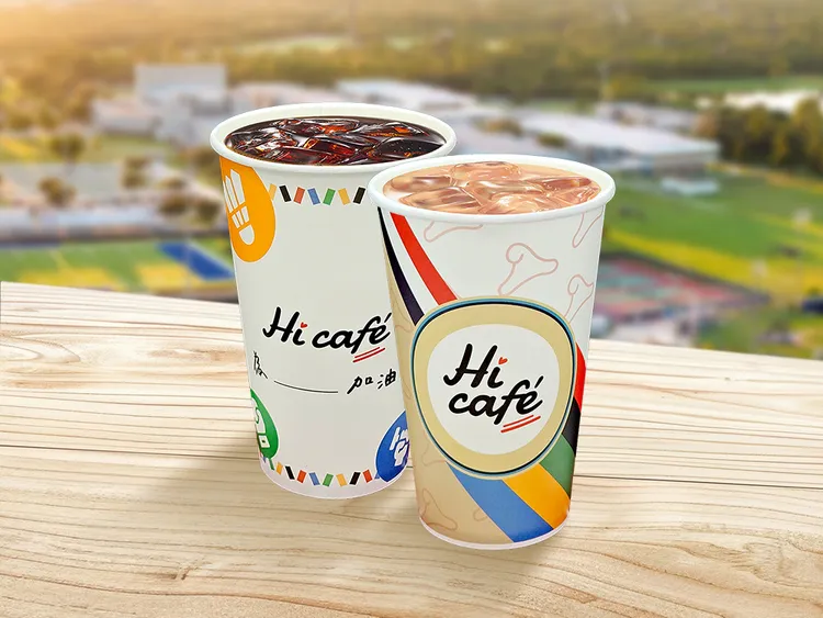 Hi café大杯美式、拿鐵咖啡今（3日）買一送一。萊爾富提供