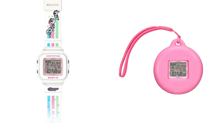 將錶帶拆下後可放置到粉色吊飾殼中。品牌提供