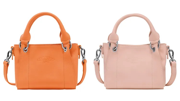 LONGCHAMP 3D系列手提包XS，各2萬4900元。品牌提供