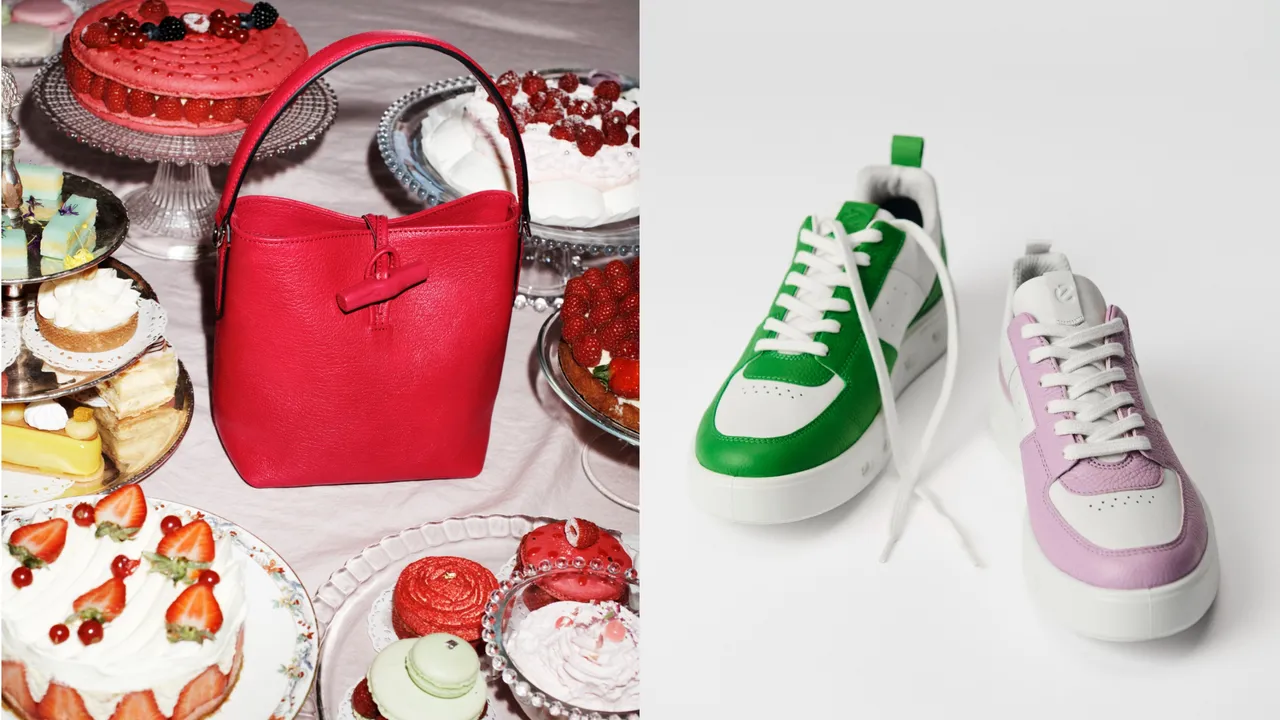 LONGCHAMP、ECCO紛紛以身上配件表達情意。品牌提供