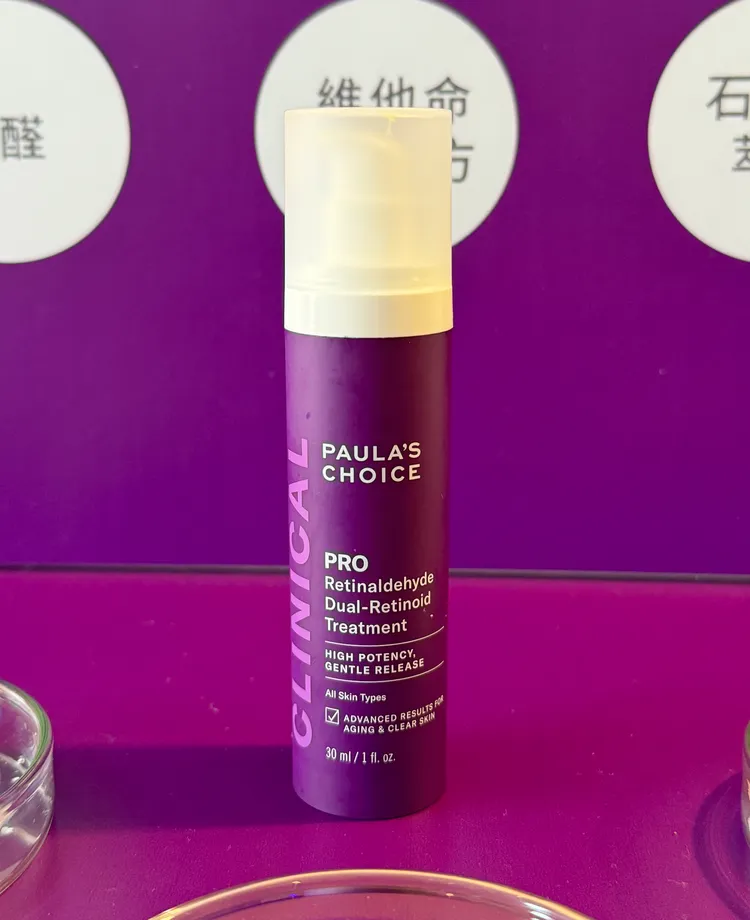 寶拉珍選高效A醛PRO新生精華，30ml／2450元。張家玲攝