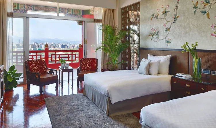 葉菊蘭提到，圓山大飯店20年來見證台灣歷史變遷。圓山大飯店官網