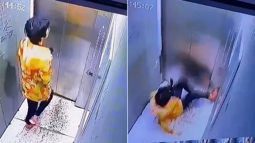 電梯內「原地跑步」會怎樣? 天兵女只花20秒讓網友愉快解惑