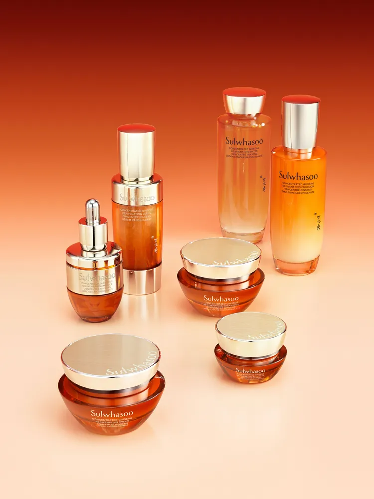 韓國保養品牌雪花秀盛大推出全新升級滋陰蔘系列。品牌提供
