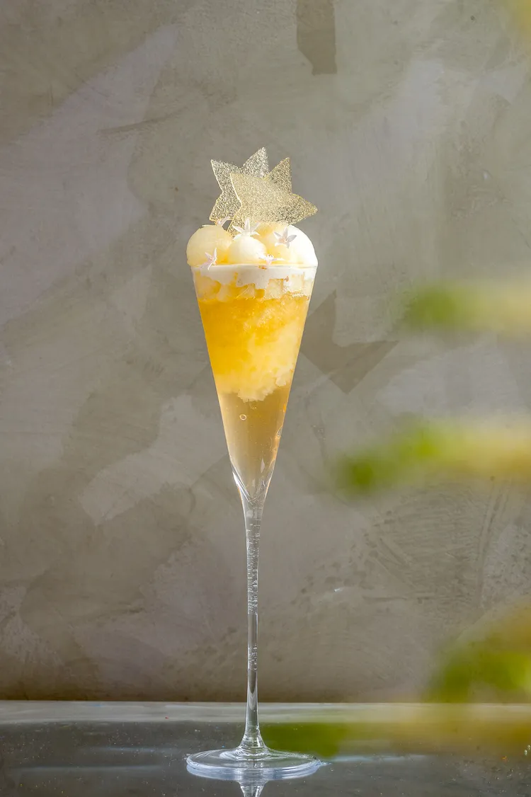 雪花秀與栗林裏合作之甜點。品牌提供