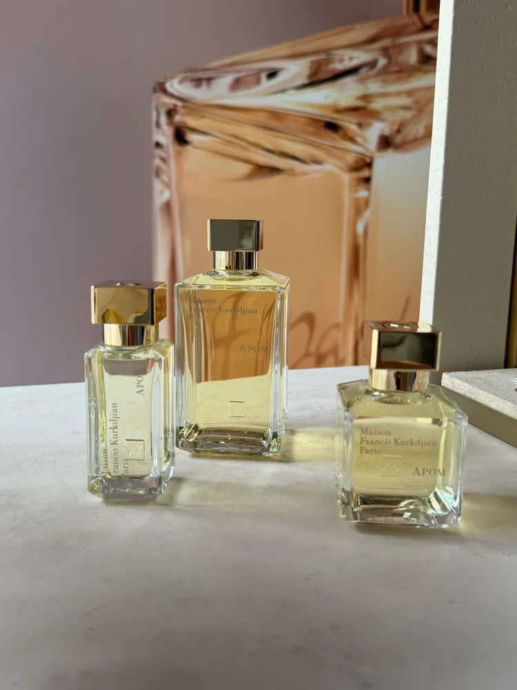 MFK APOM淡香精，30ml／4500元、70ml／7300元、200ml／1萬8900元。張家玲攝