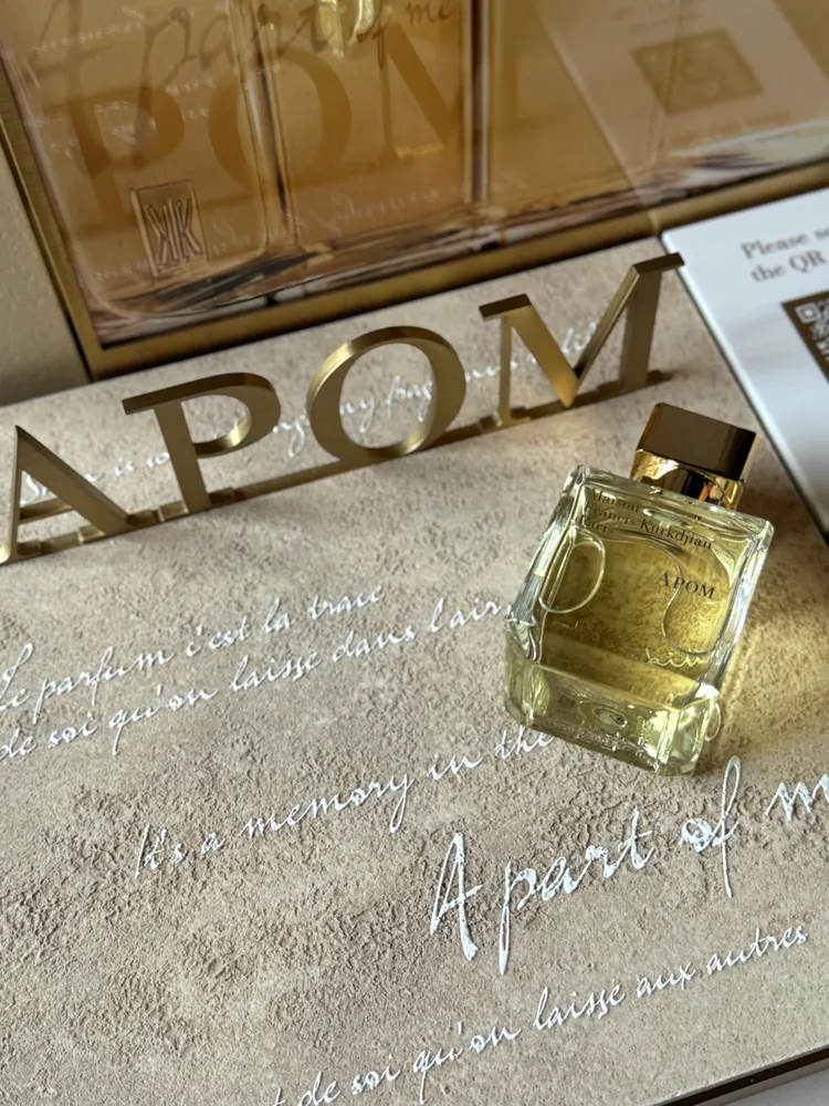 MFK APOM淡香精代表著A Part Of Me。張家玲攝