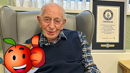 超酷的112歲世界最長壽男子 養生無秘訣除了每周吃必這款美食