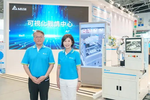 AI強化綠色智能工廠虛實整合應用 台達電亮相台北國際自動化工業大展