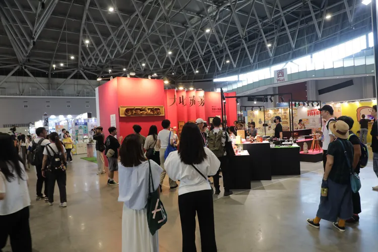 2024臺灣文博會26日在主展區大臺南會展中心開幕，為文博會首次移師臺南。市府提供