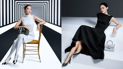 辛芷蕾演绎黑白时尚　Roger Vivier招牌方扣鞋、泡芙包换新衣太烧