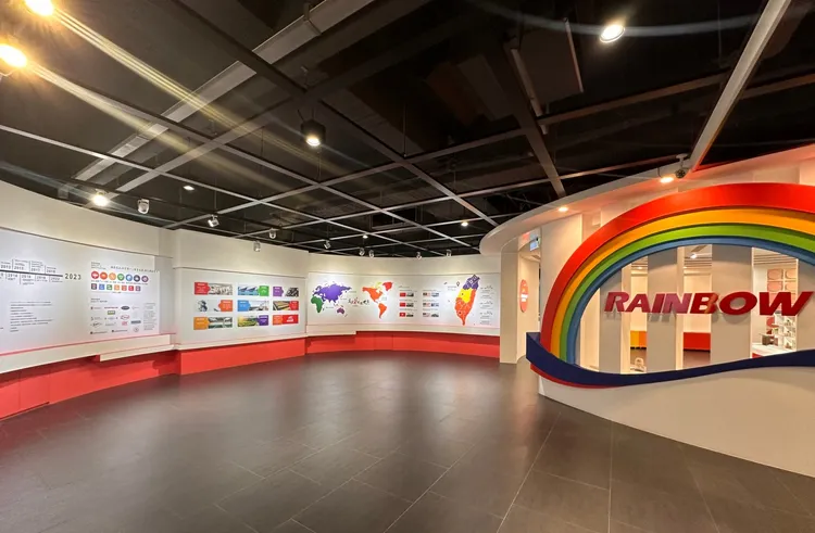 永記造漆文化館，見證虹牌油漆發展沿革。青年局提供