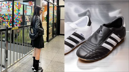 adidas薄底鞋家族好燒~ Jennie腳上的跆拳道鞋下周開賣