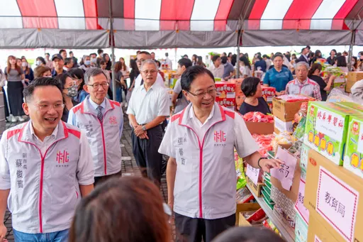中元普渡不忘低碳環保 張善政率市府團隊響應