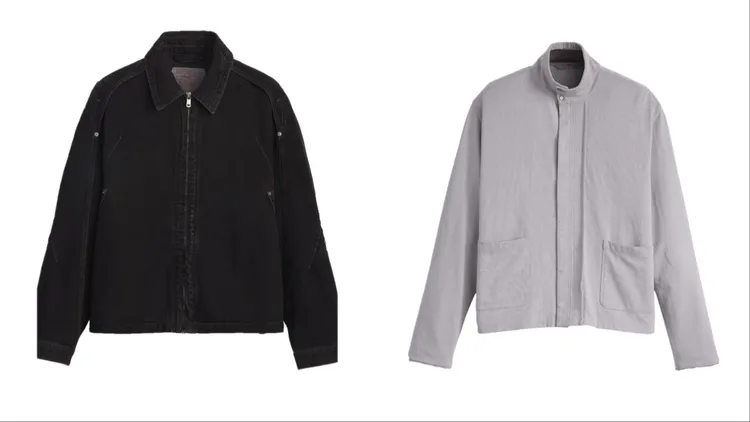 Levi’s x Kiko混紡立領針織衫，各8900元。品牌提供