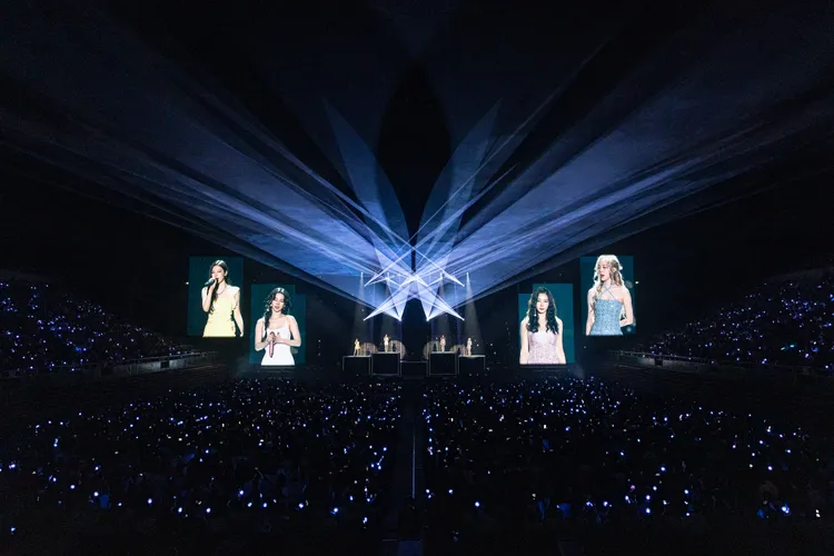 aespa連唱3天，總共吸引2.7萬人次捧場。iMe TW提供