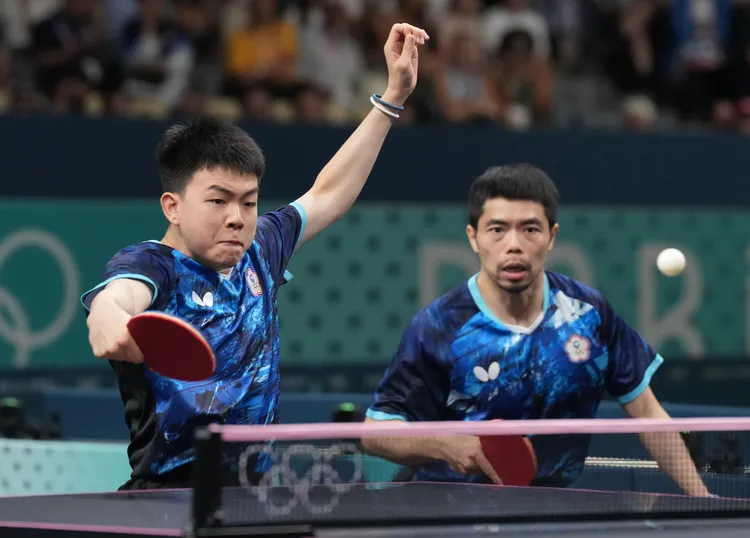 莊智淵和高承睿「師徒檔」。  中華會奧提供