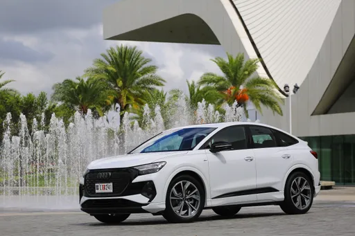 壹蘋試駕|四環純電跑旅 Audi Q4 e-tron Sportback 55 quattro S line