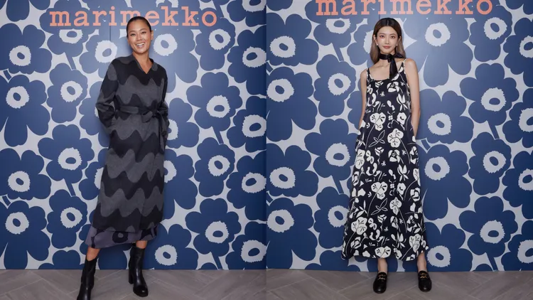 三鐵名模王麗雅（左）、國際超模吳宜樺（右）也蒞臨現場。品牌提供