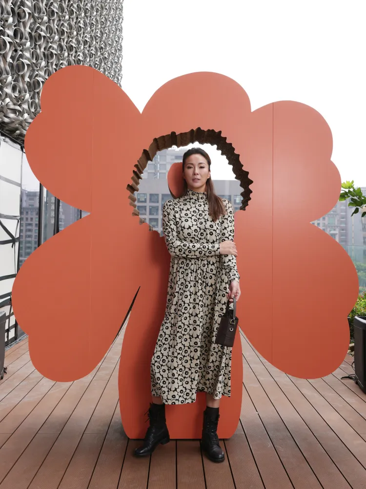 名模張珈瑜來到現場看秀。品牌提供