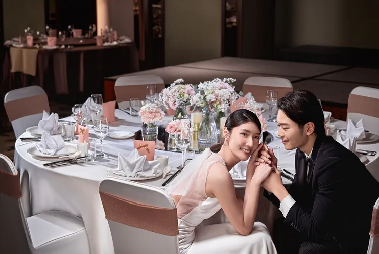 活動當日搶先看2025年度婚宴專案，一站婚禮服務完美呈現。業者提供