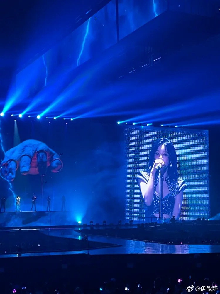 宋雨琦熱情好相處，讓伊能靜讚不絕口。翻攝伊能靜微博