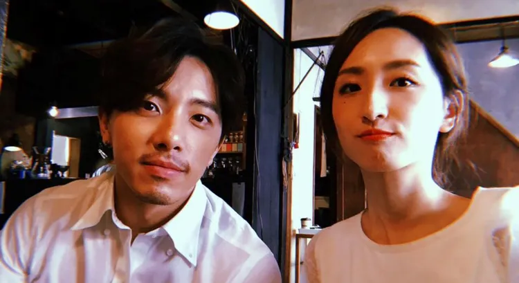 坤達（左）與柯佳嬿是演藝圈的神仙眷侶。翻攝坤達、柯佳嬿IG