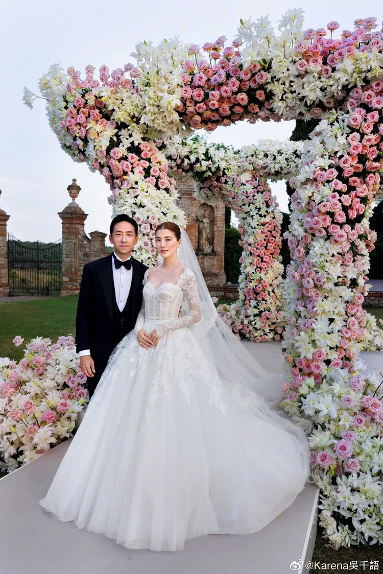 吳千語嫁入豪門。翻攝吳千語微博