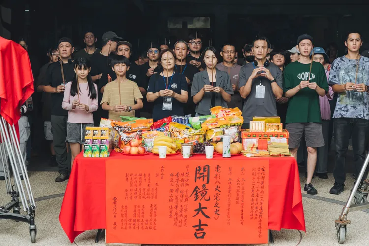 《火宅之犬》舉行開鏡儀式。冬候鳥電影提供