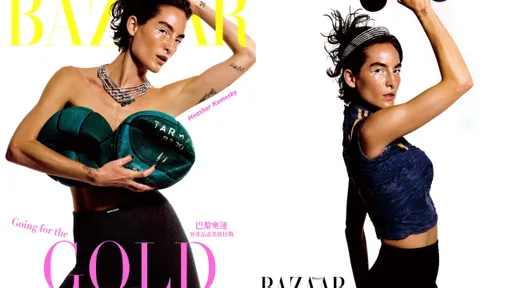 美國名模拍雜誌封面「上空」出鏡　胸前還冒出兩粒「巨球」