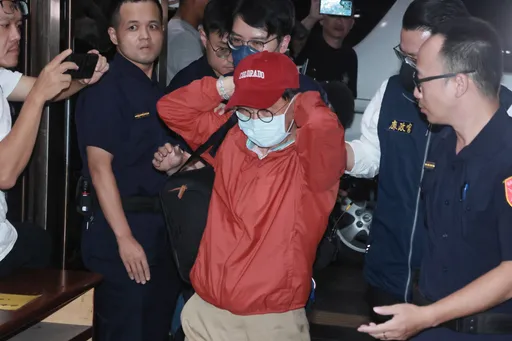 前副市長彭振聲與妻前往北檢覆訊　分列被告、證人