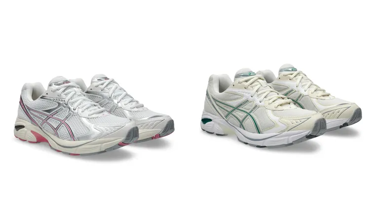 ASICS GT-2160碧玉綠、櫻花粉，各3280元。品牌提供