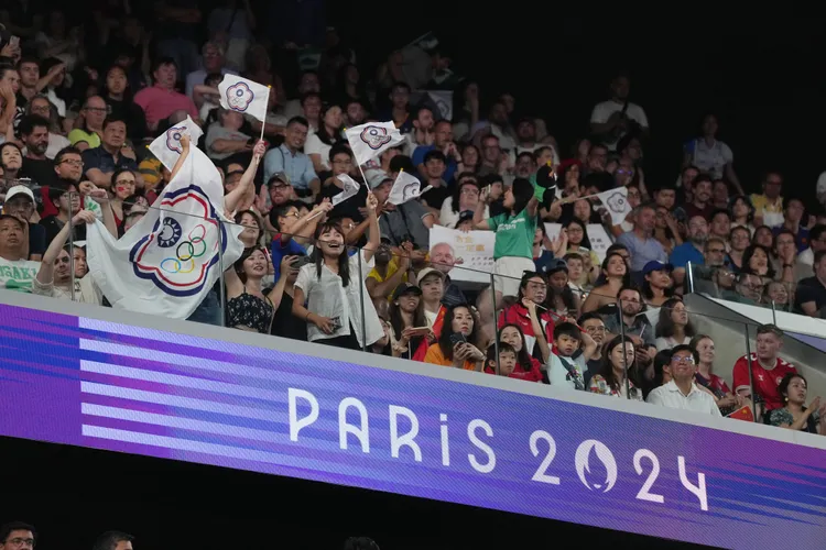 大批觀眾為台灣選手加油。 中華奧會提供