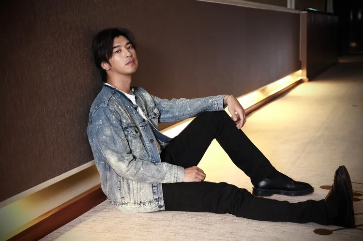 陳柏霖化身厲鬼經紀人。彭欣偉攝