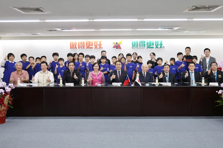 去年11月間，兩邊的學生躲避球隊就曾交流，未來希望能擴及更多層面。台南市政府提供